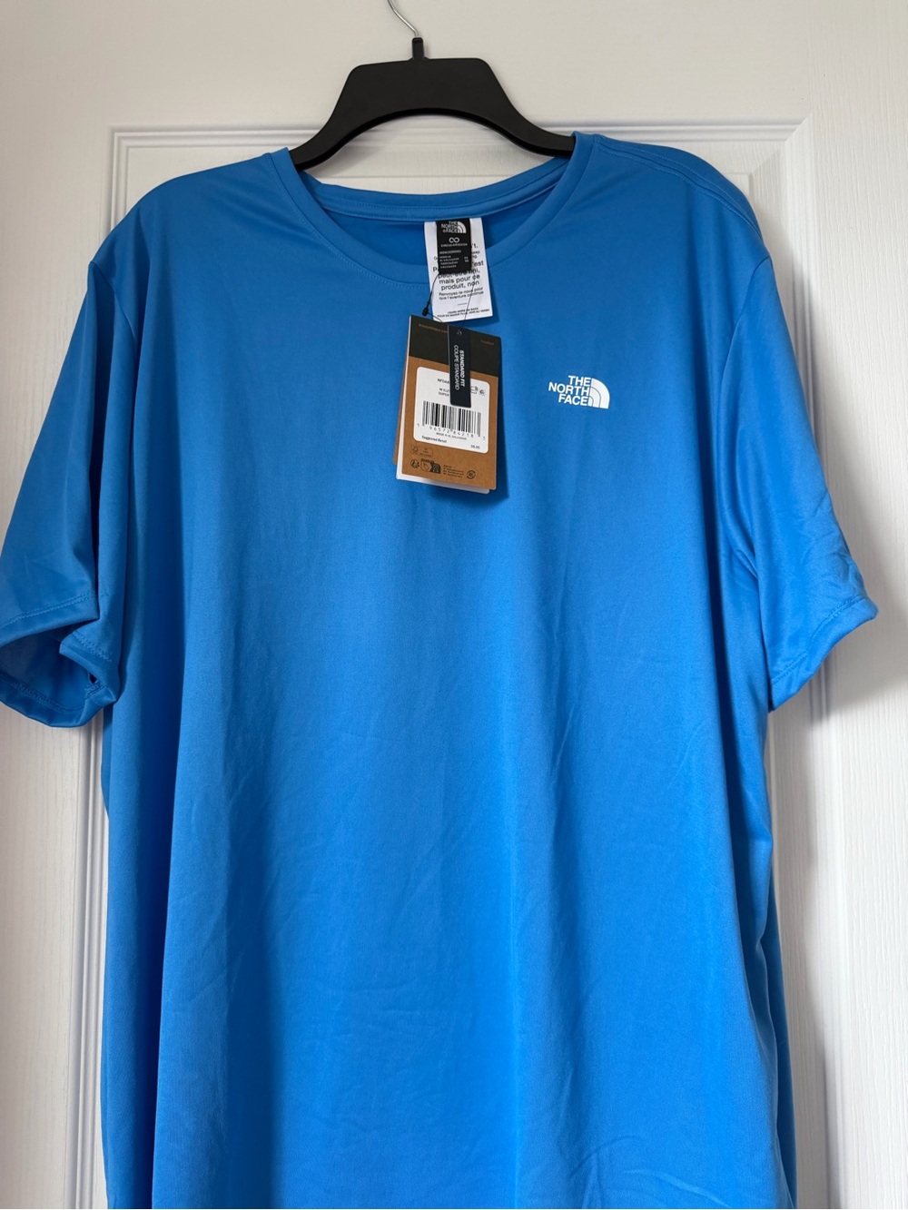 New The North Face Men’s Short Sleeve Crew Tee - Blue